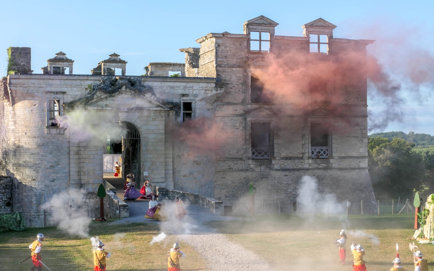 Spectacle historique "Bidache le passé recomposé"
