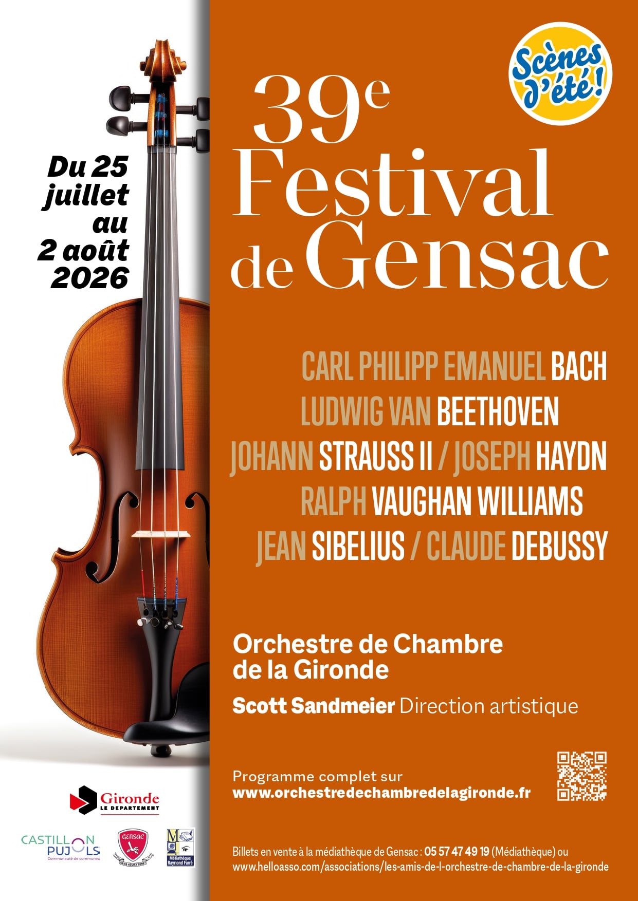 39e édition Festival de Musique de Gensac