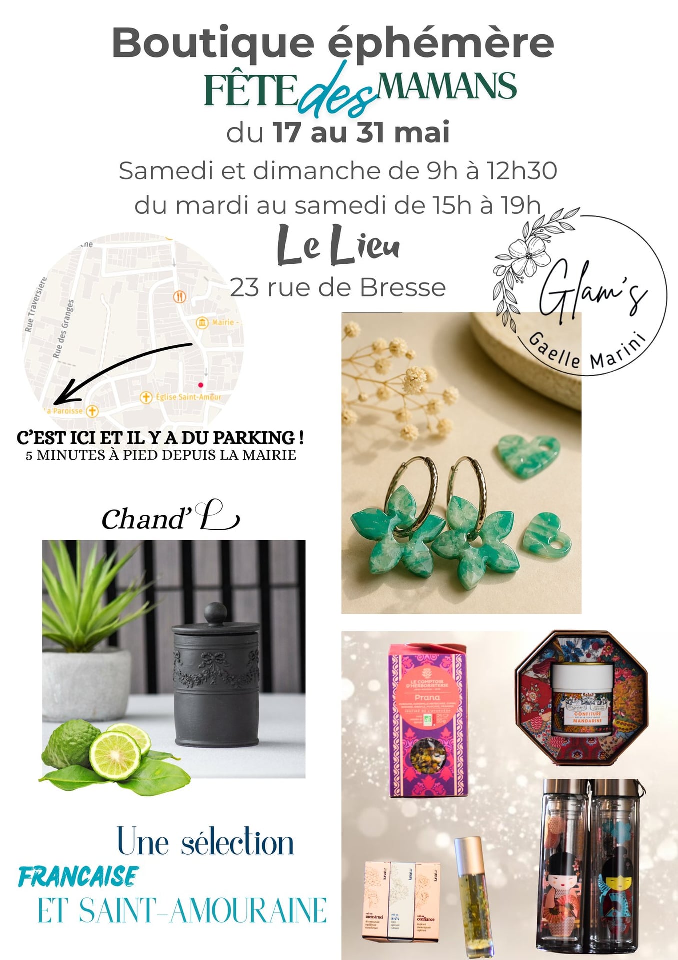 Boutique éphémère Fête des mères