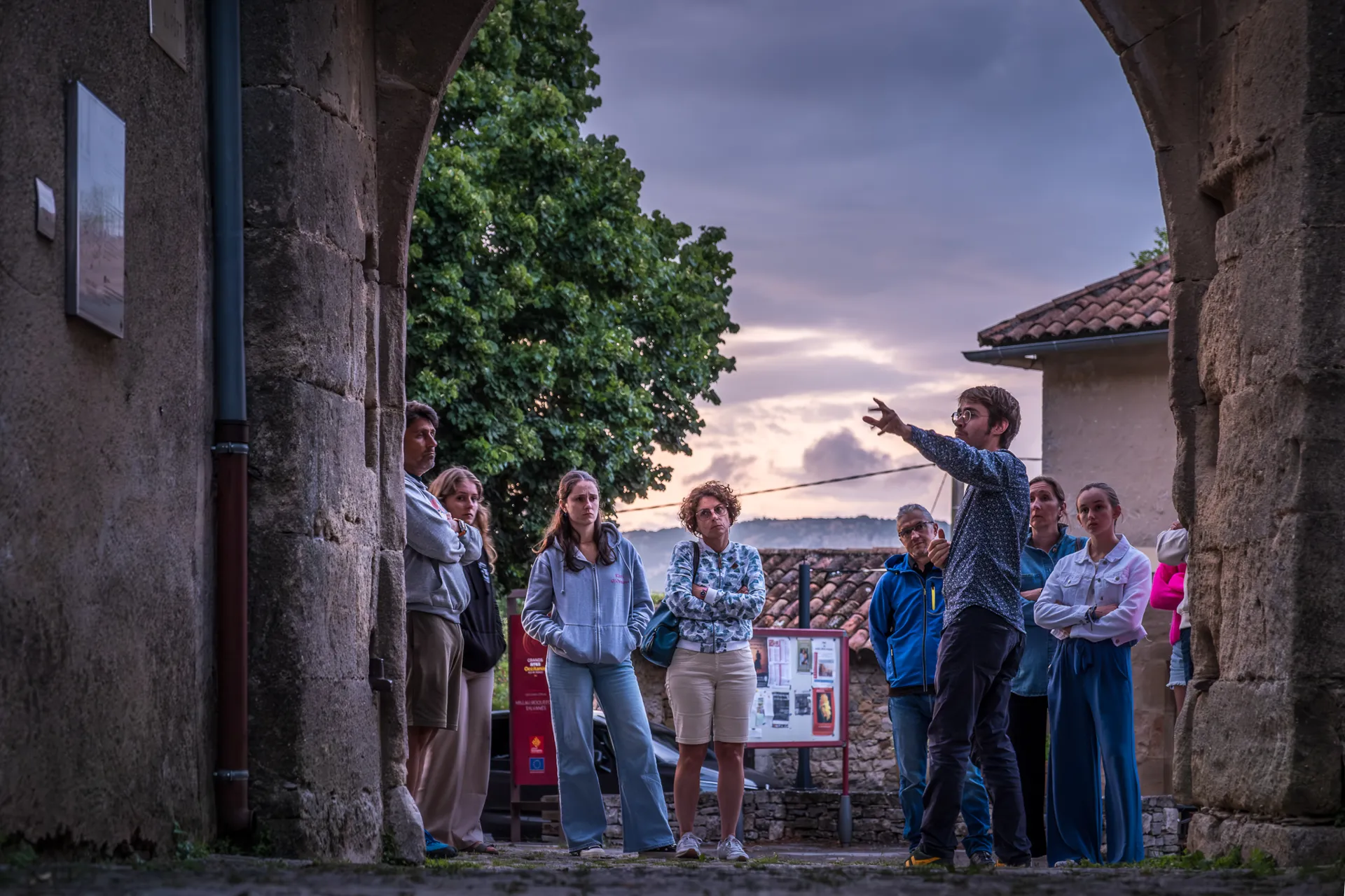 Visite nocturne de St-Jean d’Alcas