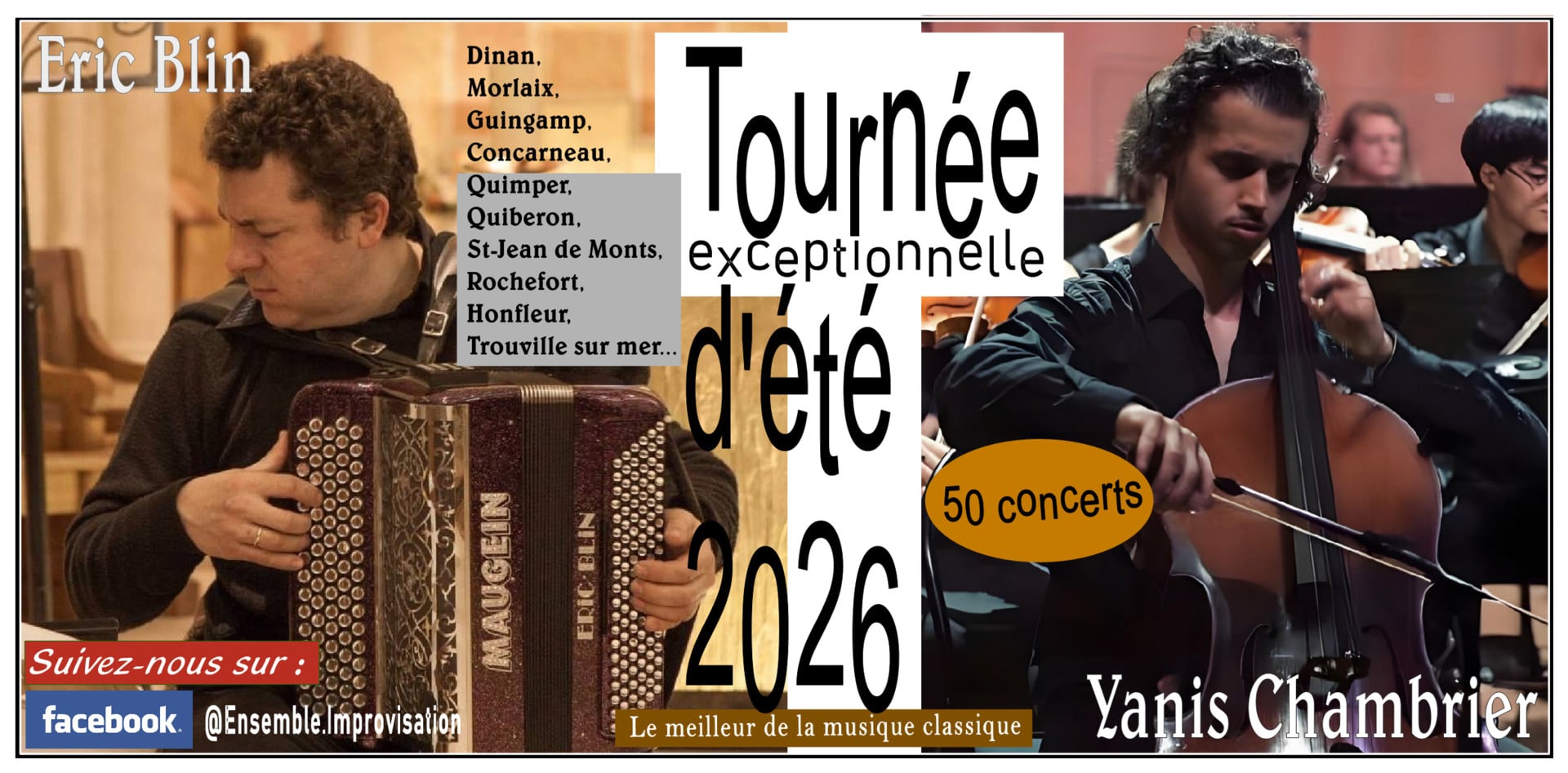 Duo Violoncelle et Accordéon : Voyage au cœur de la Grande Europe