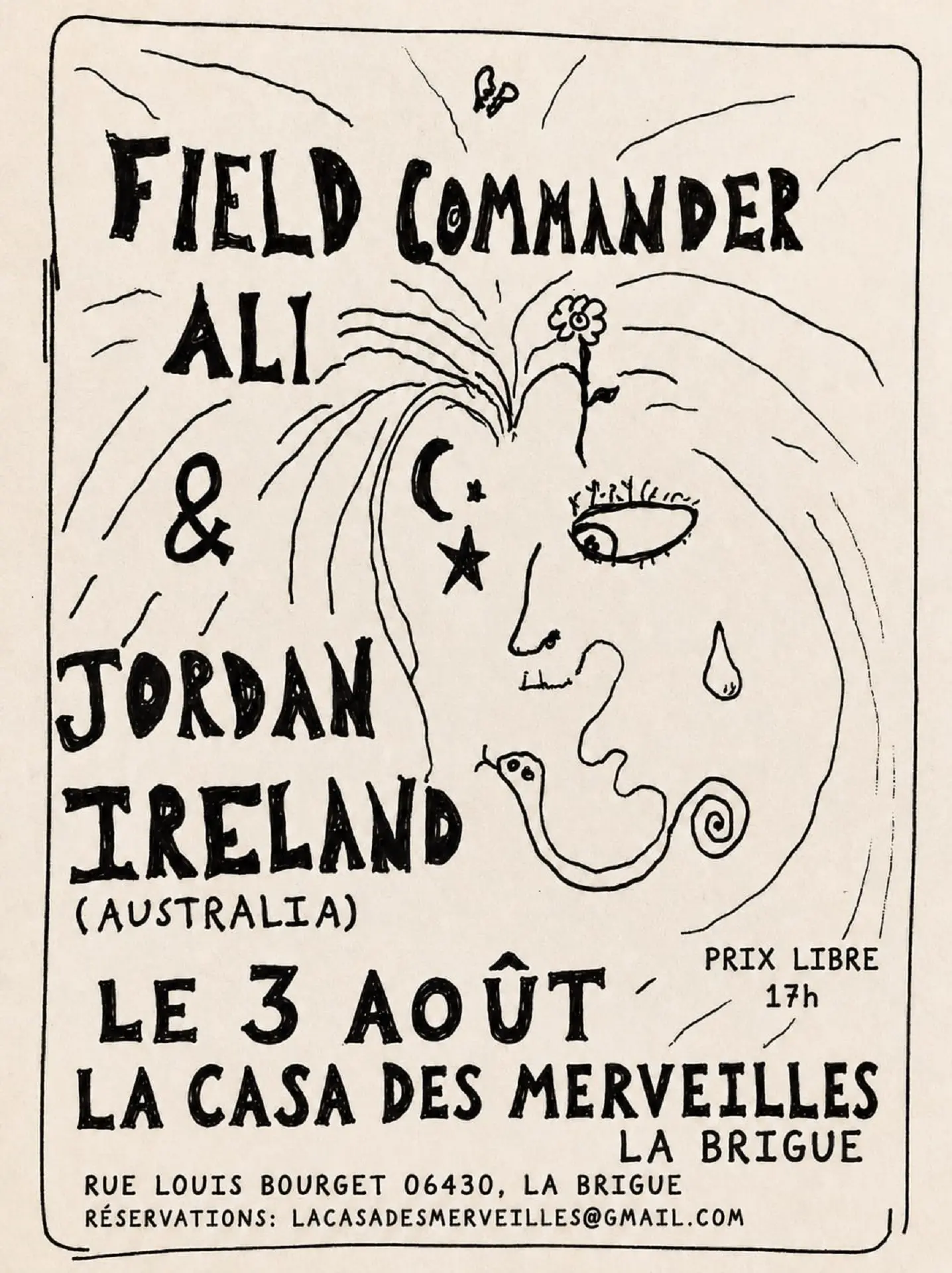 Concert, Field Commander Ali et Jordan Ireland