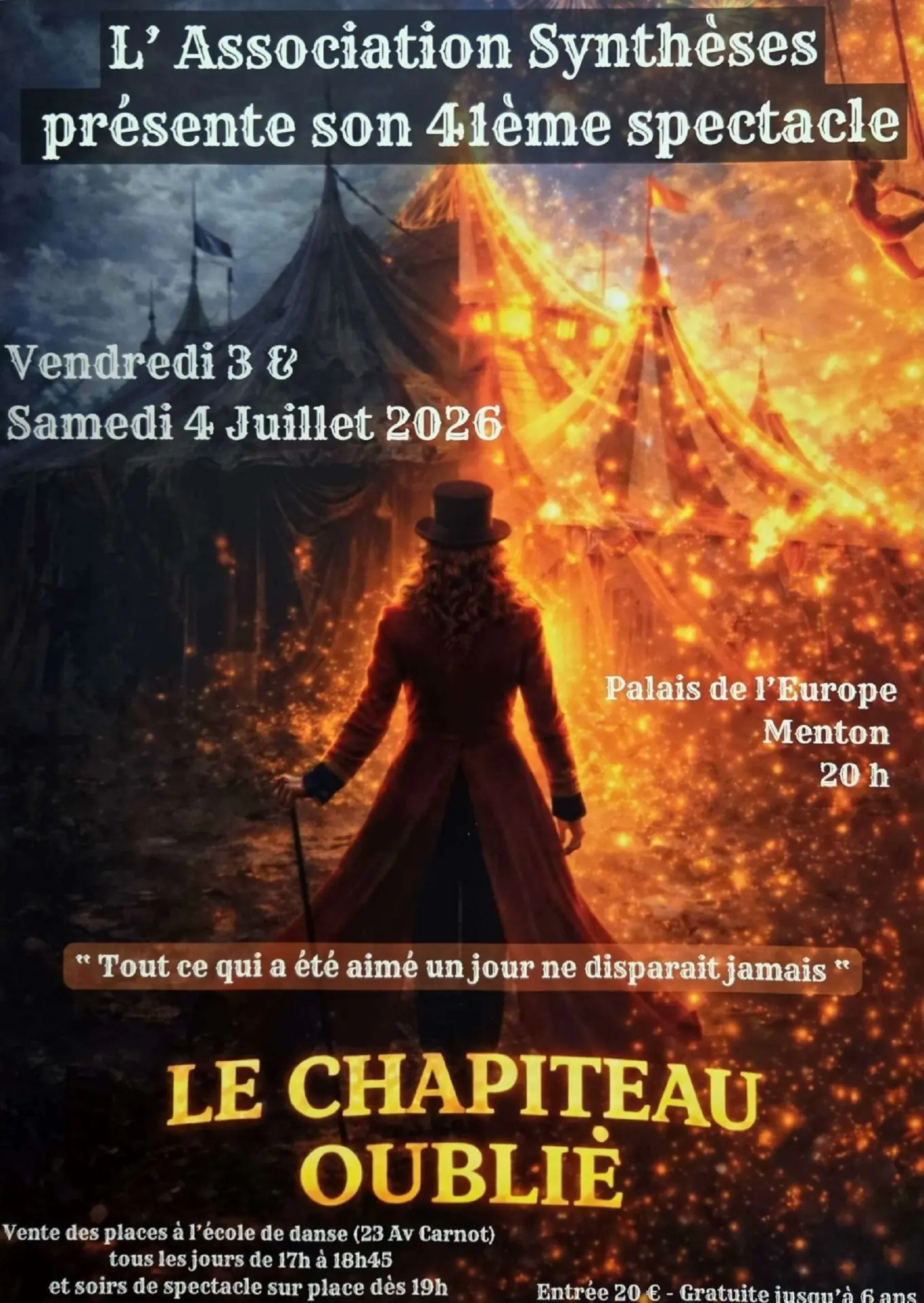 Spectacle : "Le chapiteau oublié"