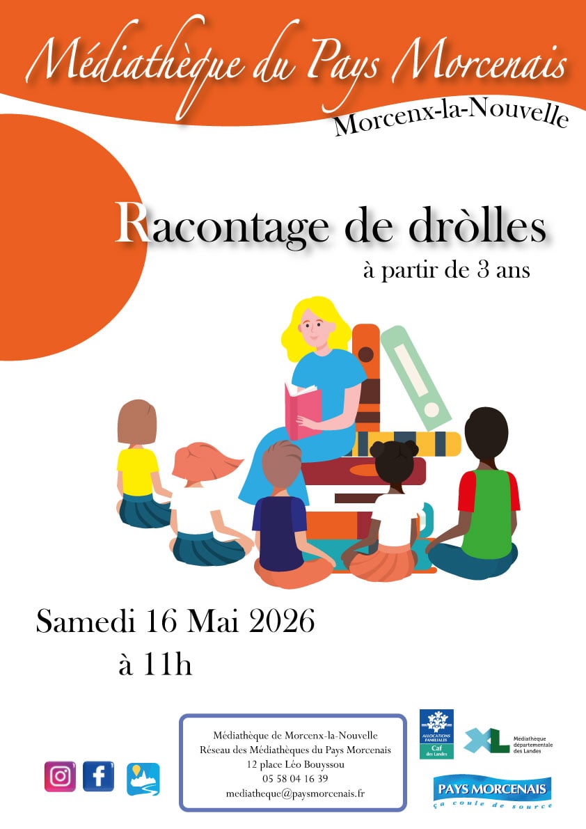 Racontage de dròlles - Morcenx-La-Nouvelle