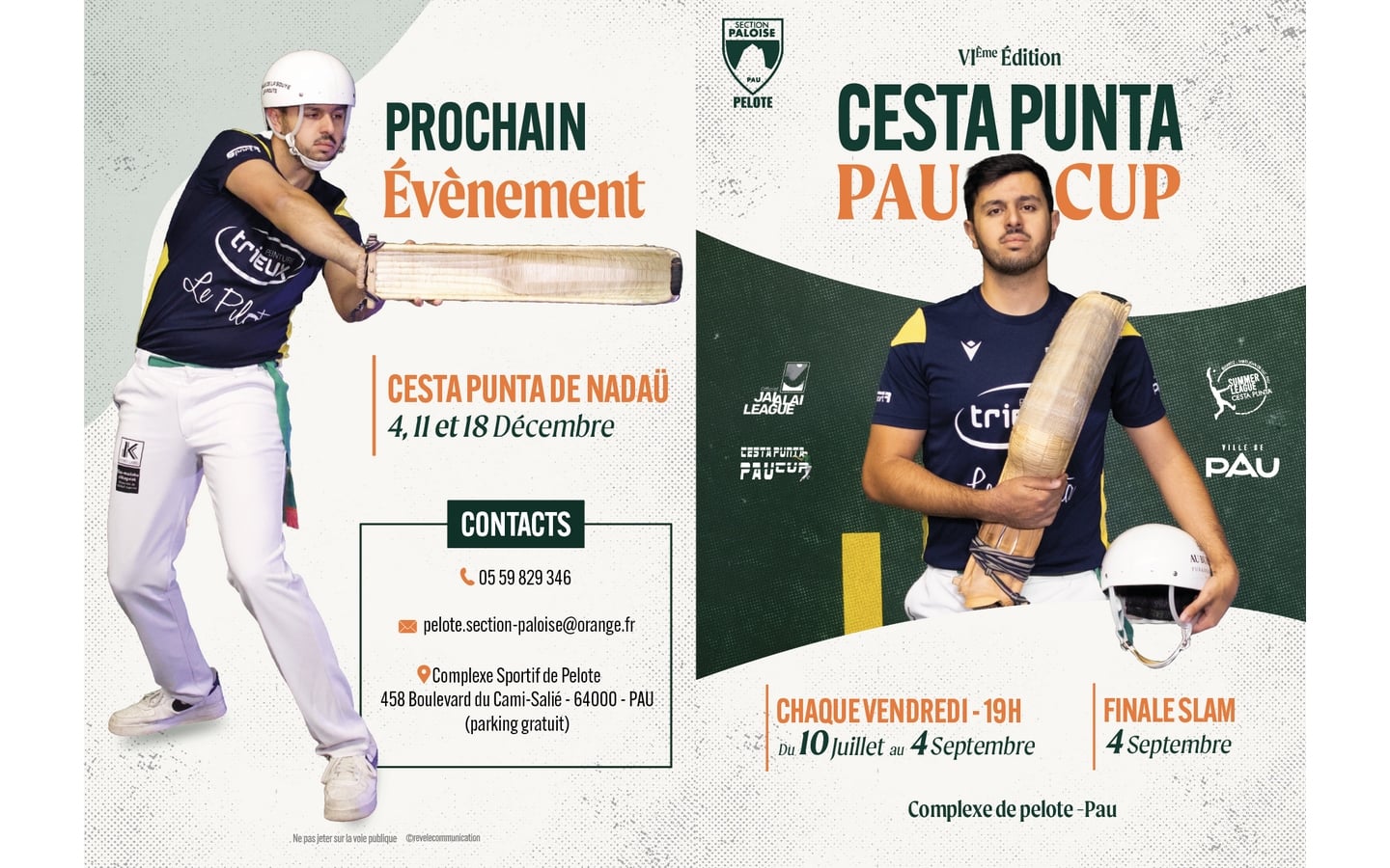 Pelote basque - Cesta Punta Pau Cup - Master2 finale