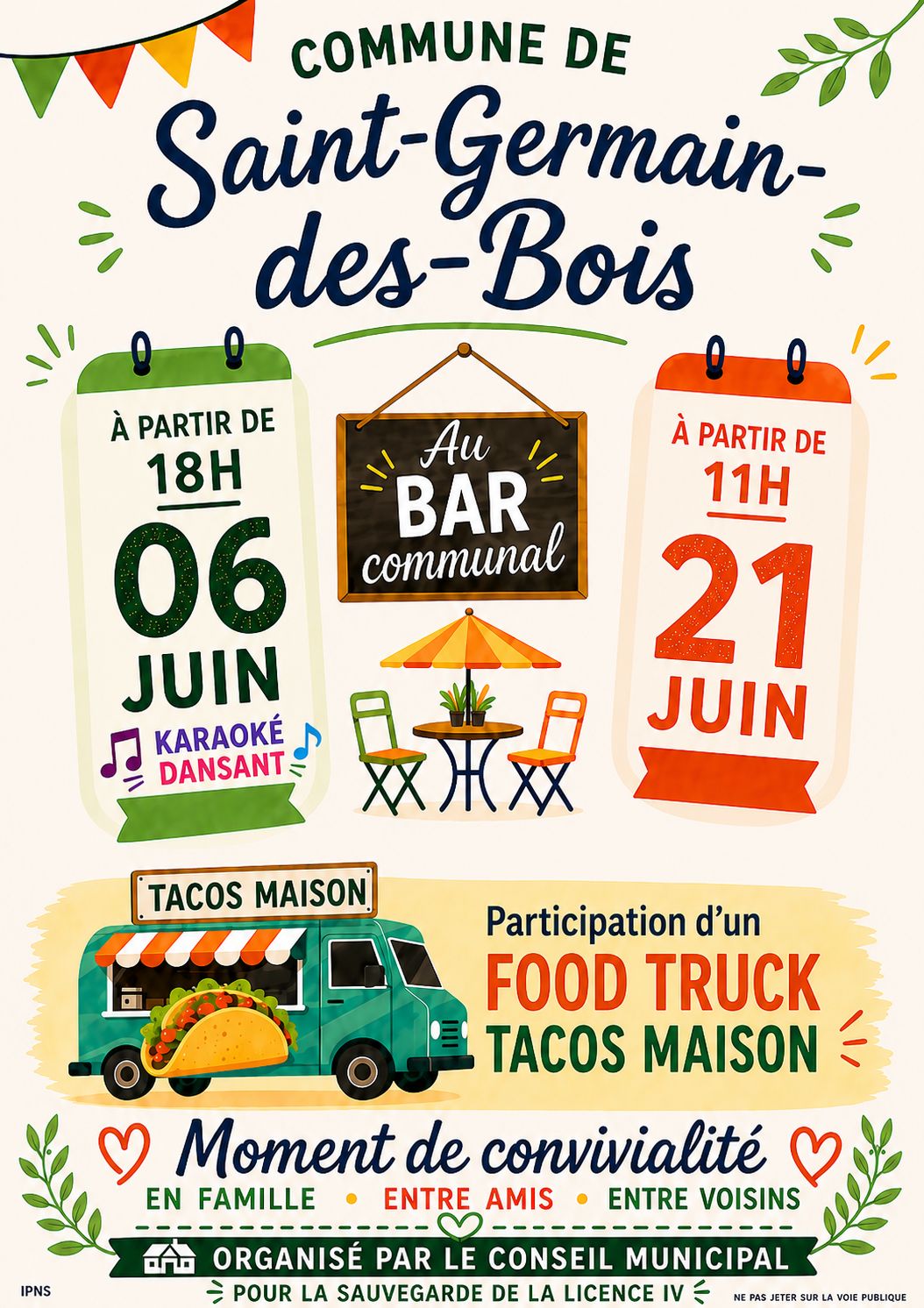 Au Bar Communal de Saint-Germain-des-Bois