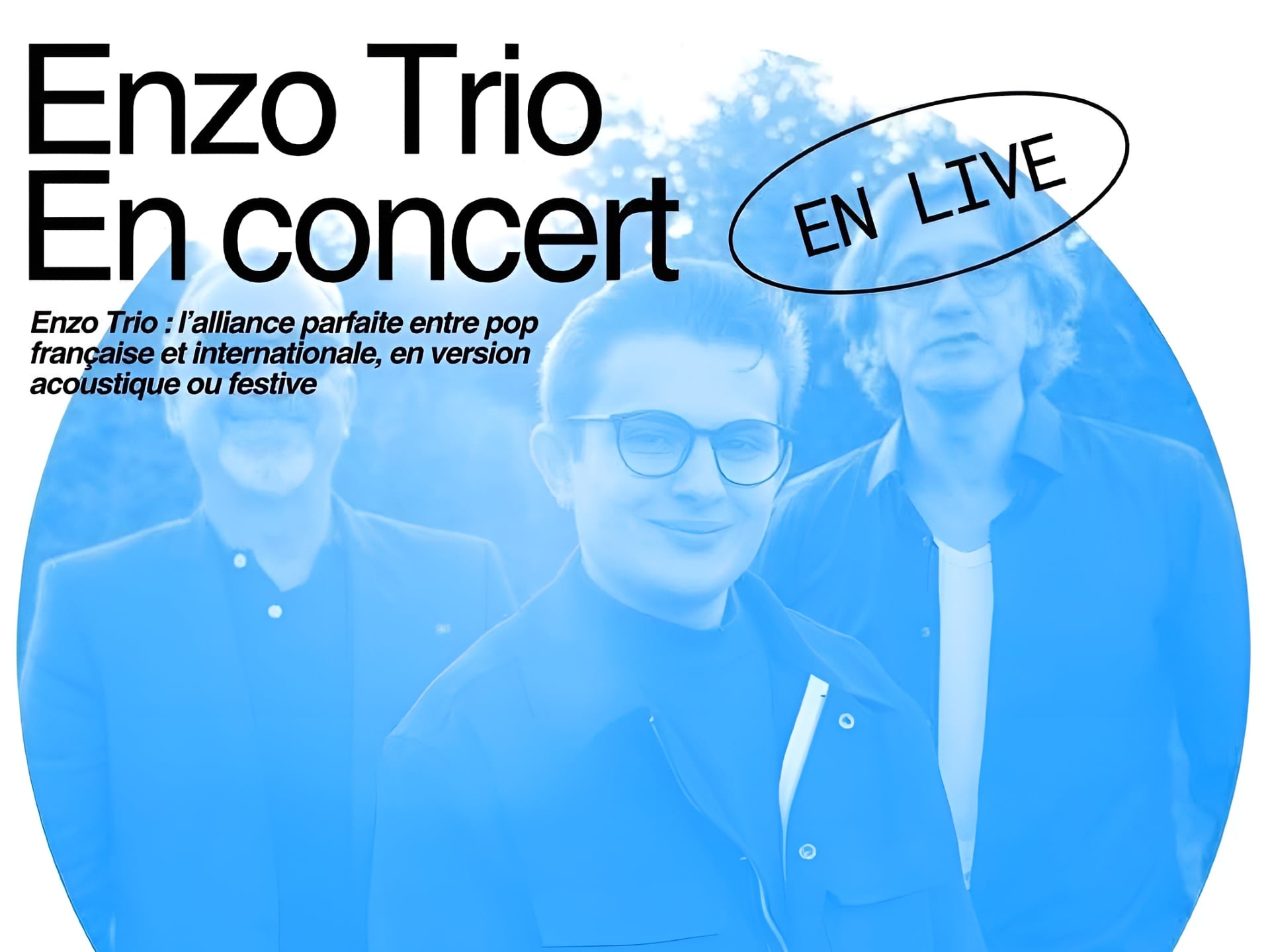 Concert Enzo Trio au Moulin de Monpoisson