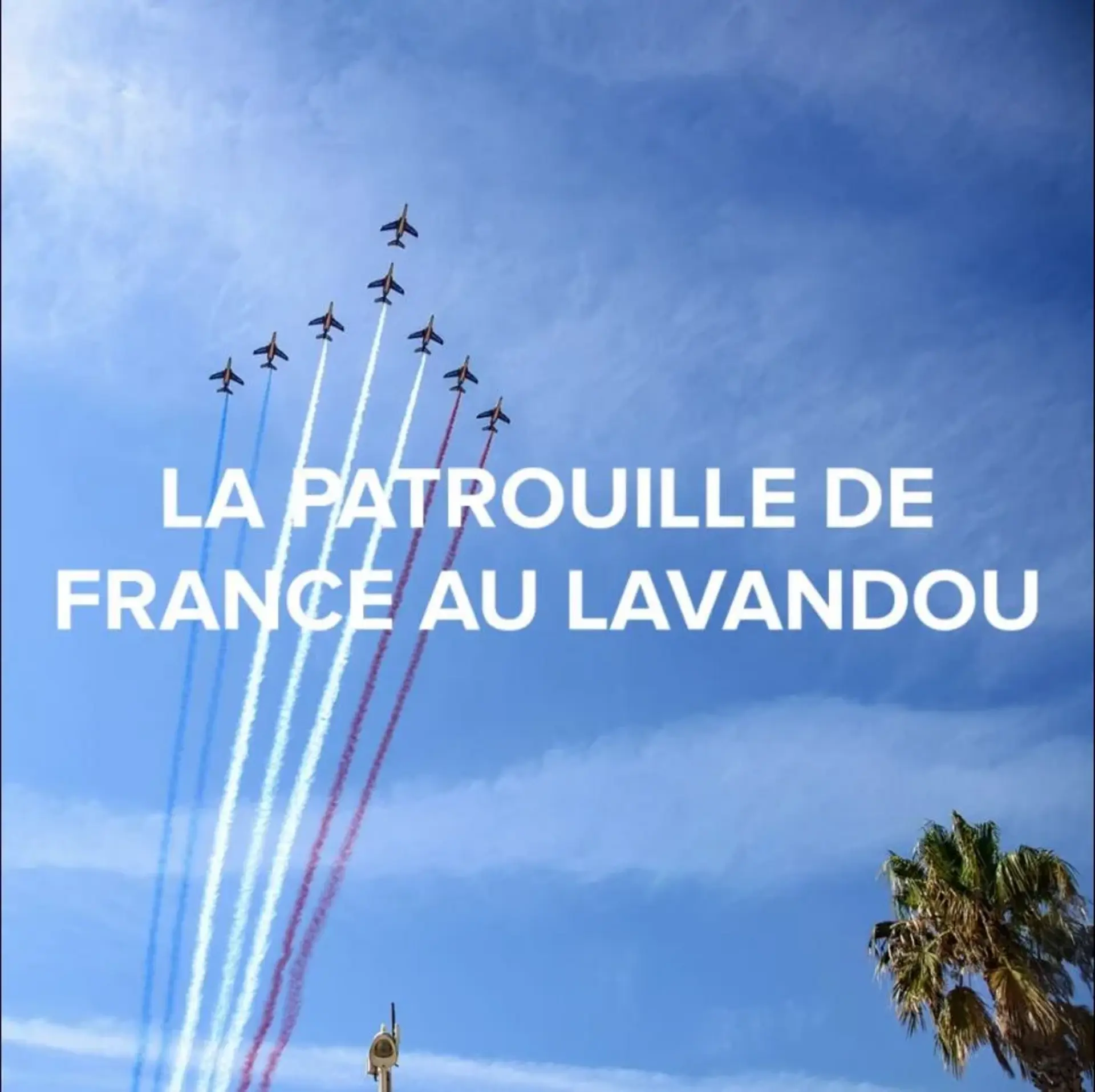 Meeting aérien de la Patrouille de France au Lavandou