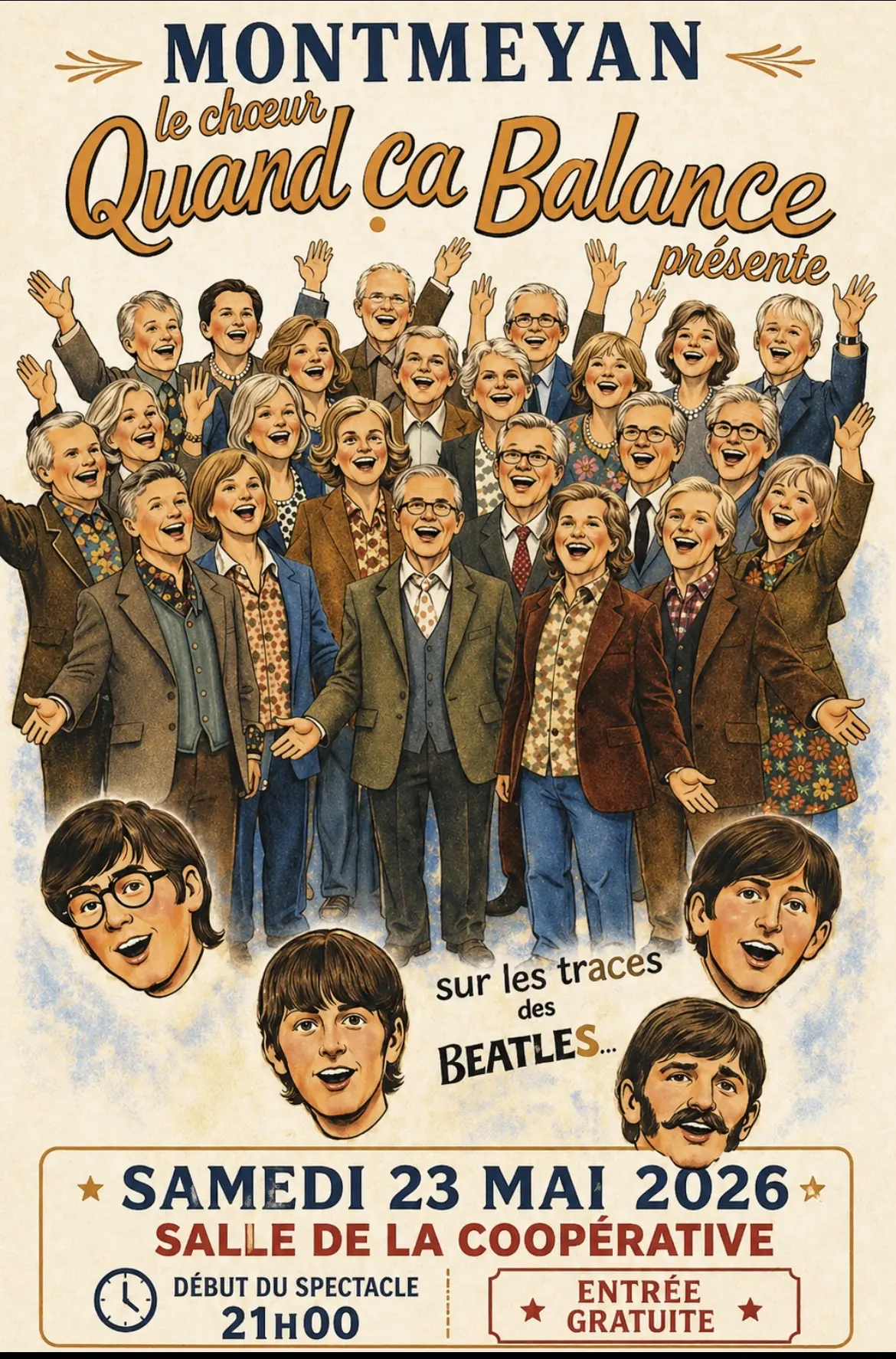 Spectacle : Sur les traces des Beatles