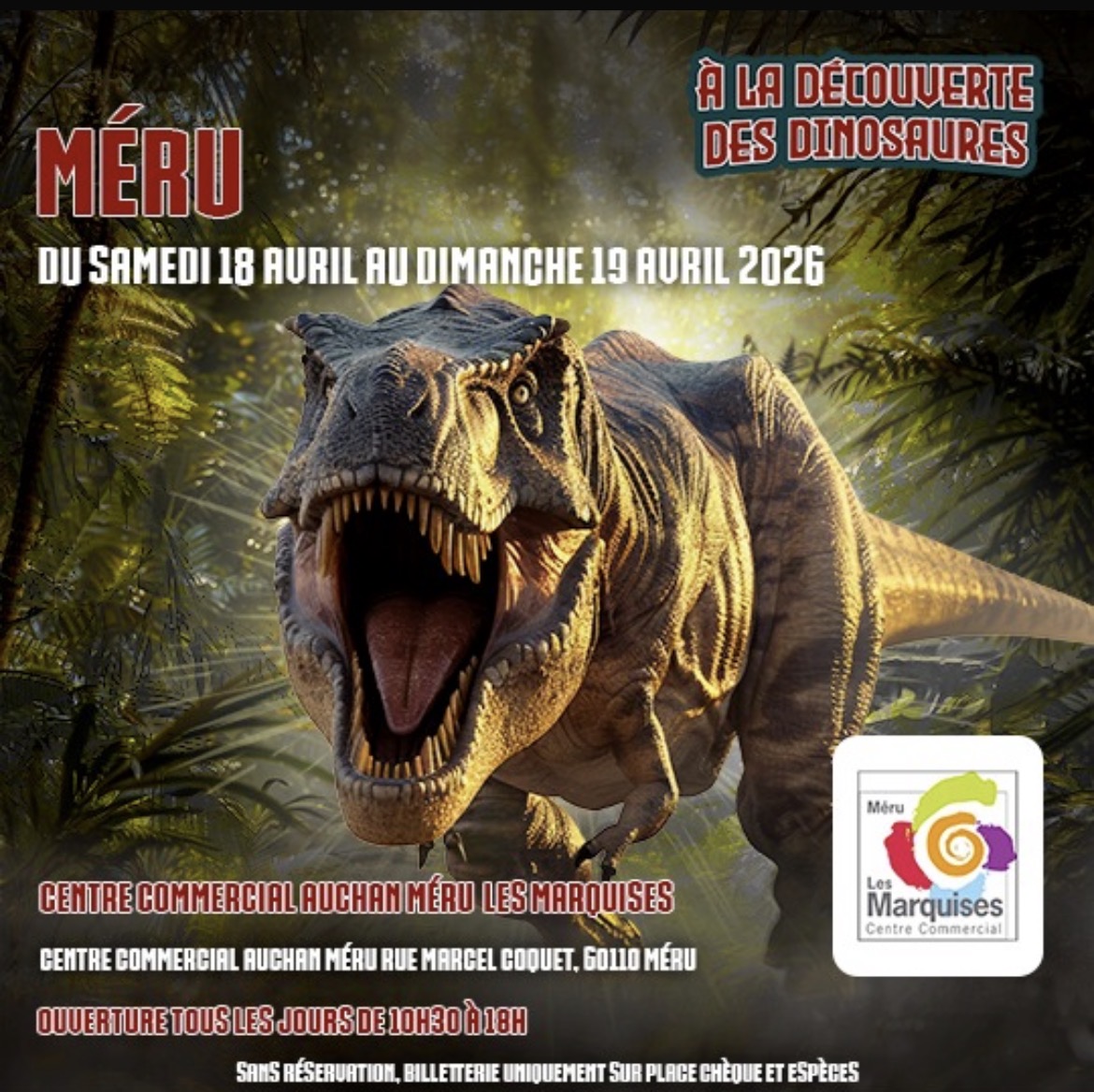 Exposition "À la Découverte des Dinosaures"
