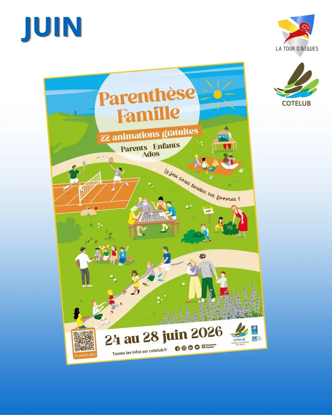 Parenthèse Famille fait étape à La Tour-d’Aigues !