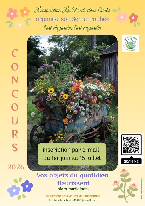 Concours pour le 3ème trophée "L'art du jardin, l'art au jardin"