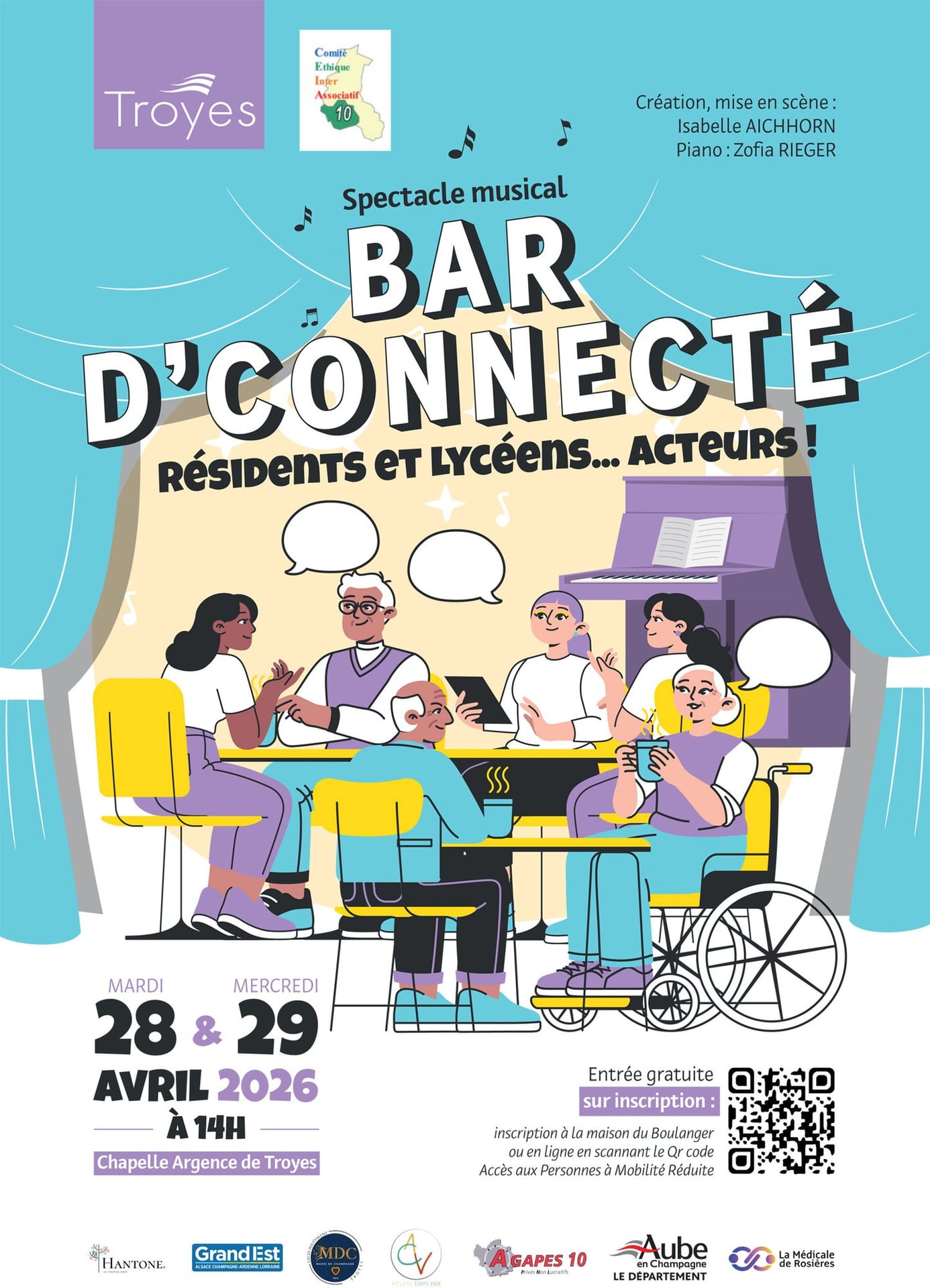Spectacle musical “Bar D’connecté”