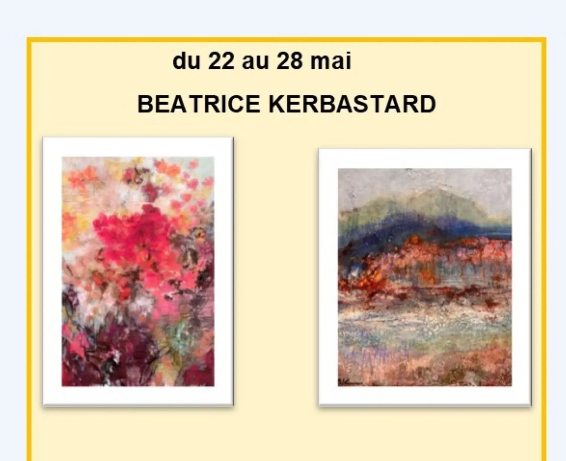 Exposition BEATRICE KERBASTARD