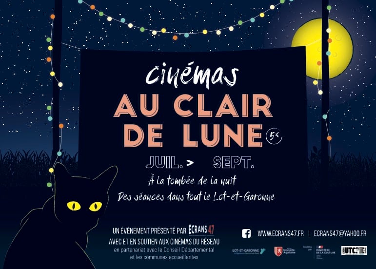 Soirée cinéma au clair de lune