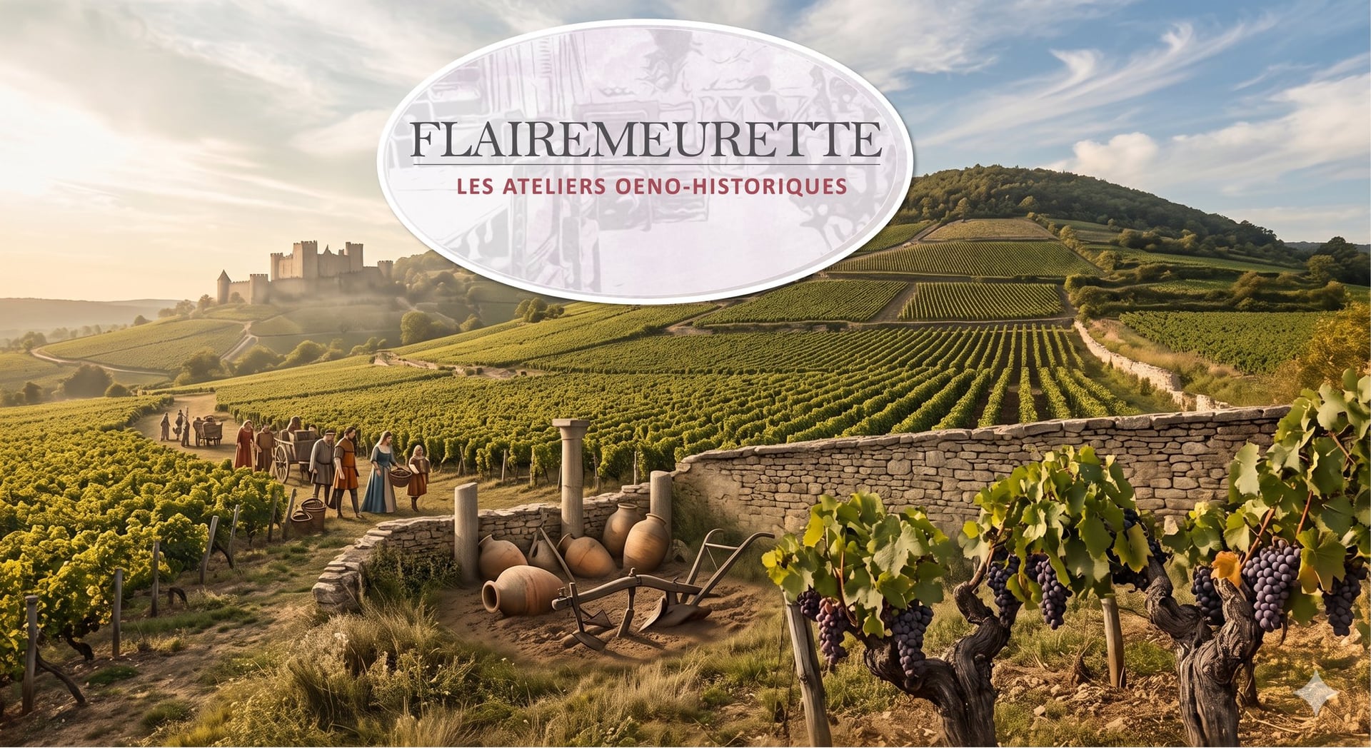 ATELIER OENOHISTORIQUE AUTOUR DES VINS DE LA SAINT-VINCENT TOURNANTE