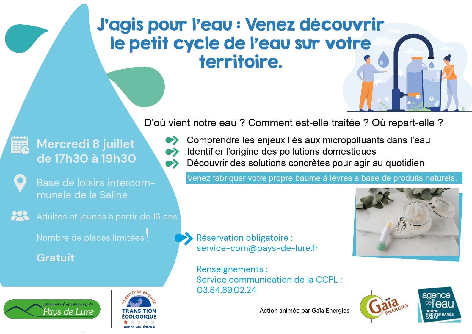 Atelier "'J'agis pour l'eau !"