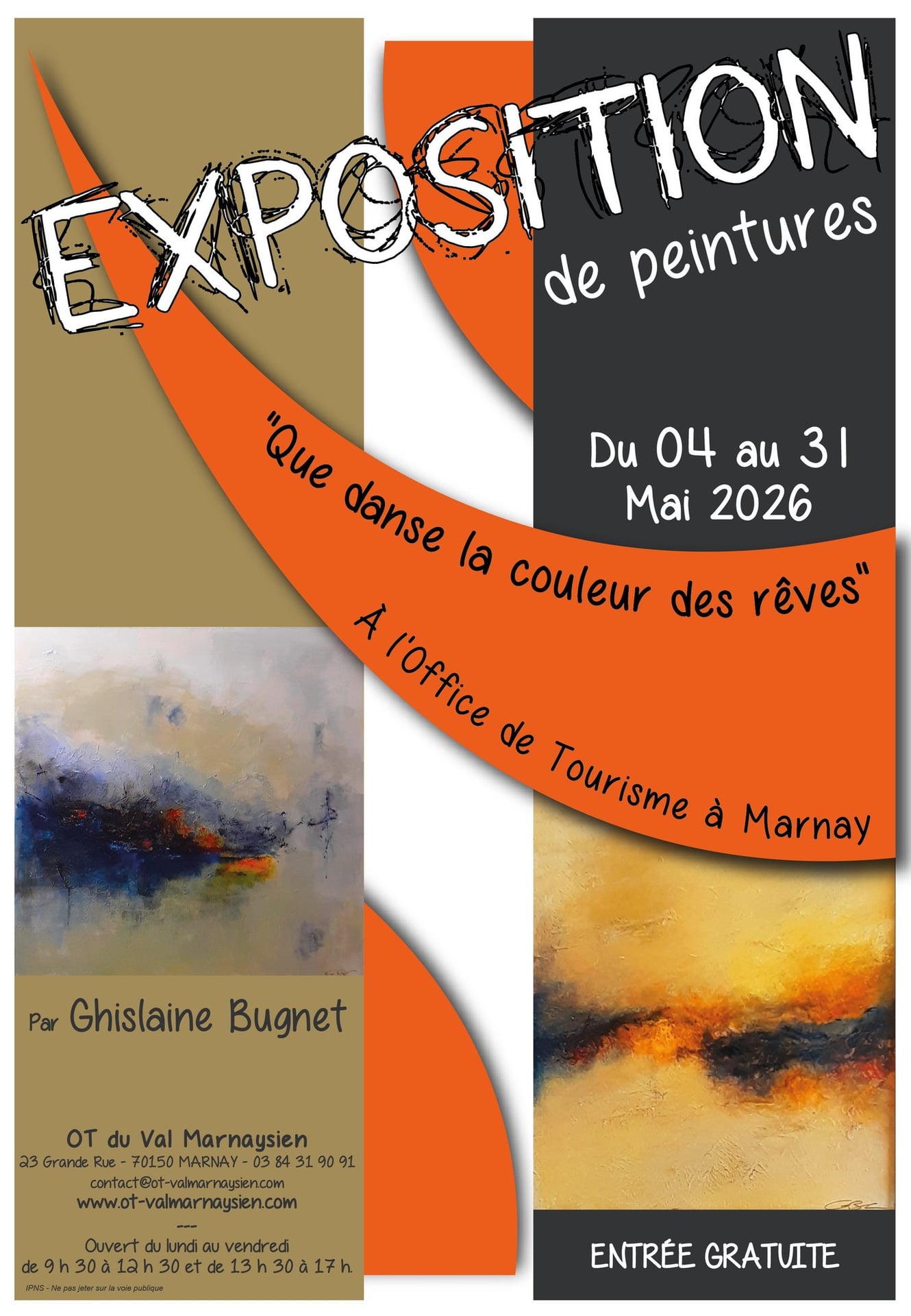 Exposition : Que danse la couleur des rêves
