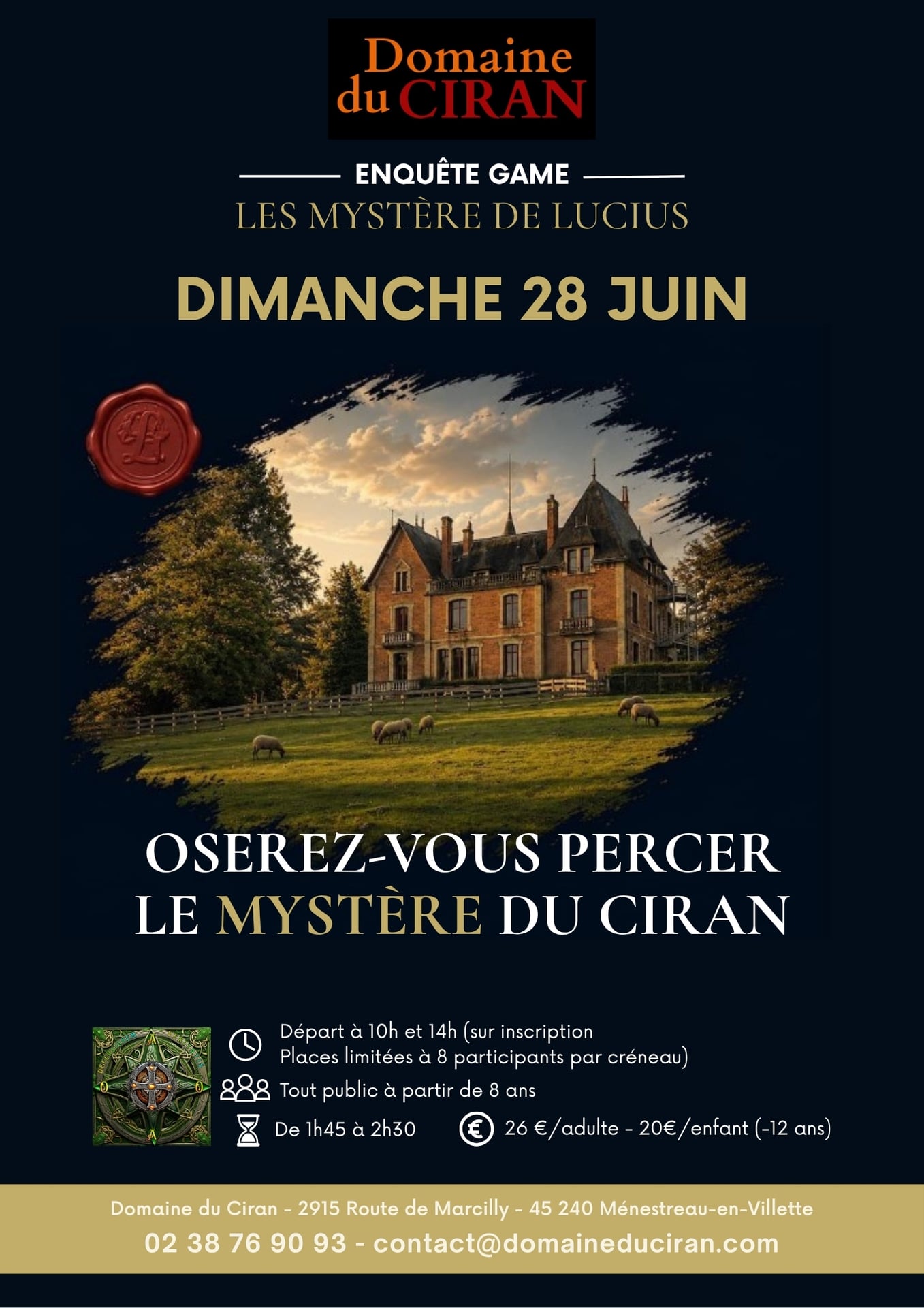 Enquête Game : Les mystères de Lucius