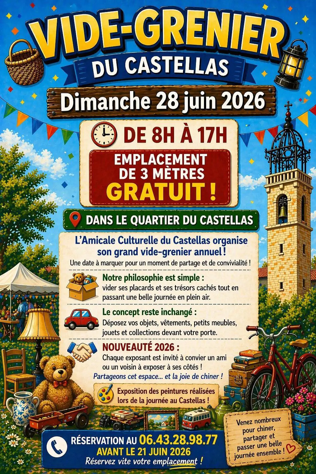 Vide grenier du Castellas