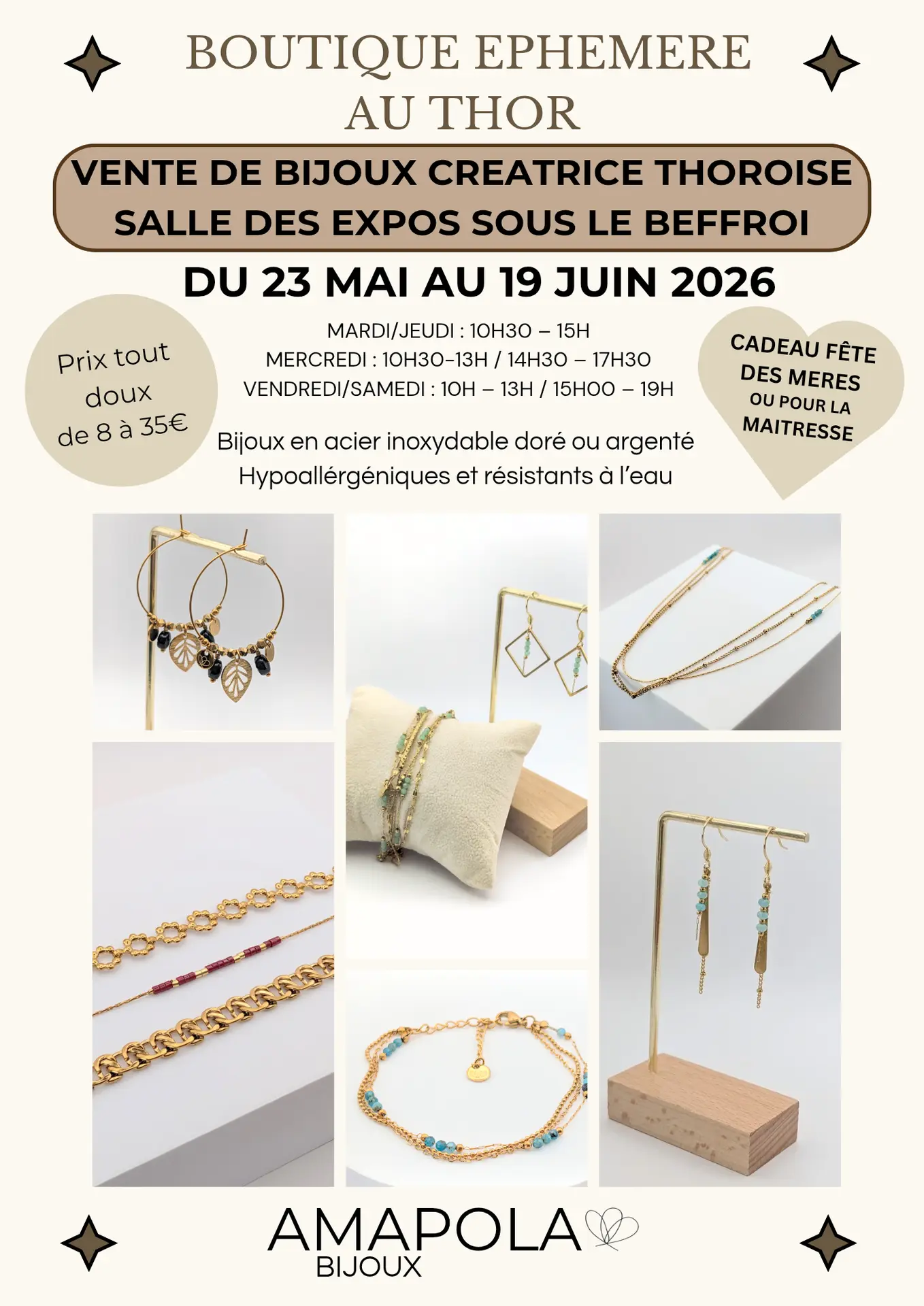 Expo-vente de Bijoux