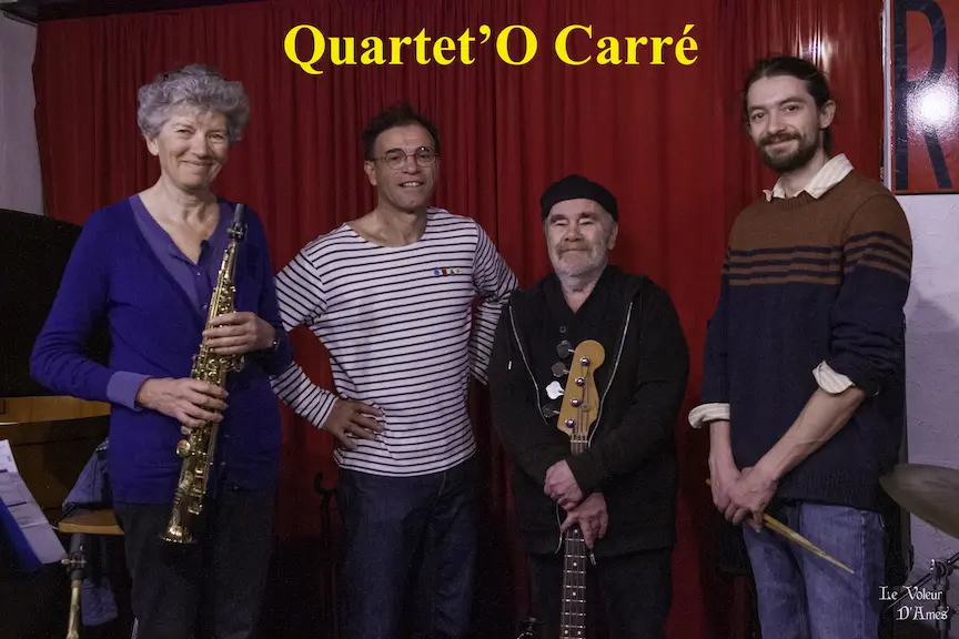 Quartet'O Carré concert jazz