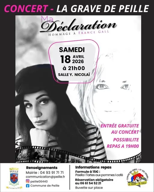 "Ma Déclaration"  hommage à France Gall