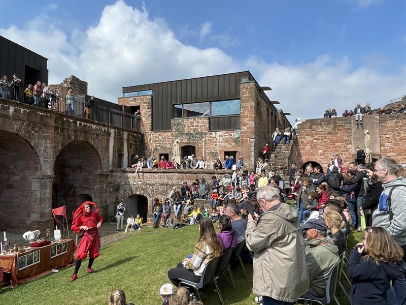 Les Médiévales au château de Lichtenberg