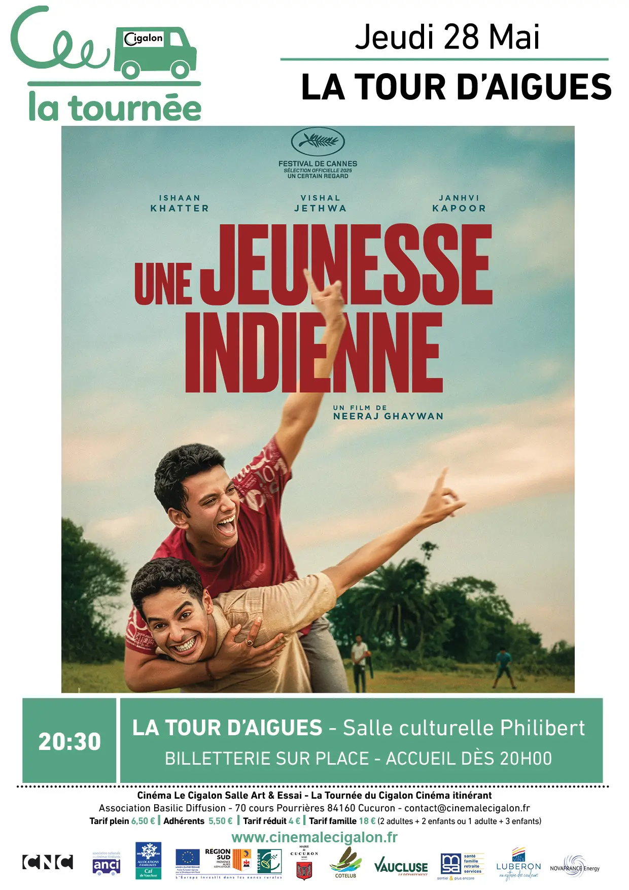 La Tournée du Cigalon à La Tour d'Aigues :  UNE JEUNESSE INDIENNE