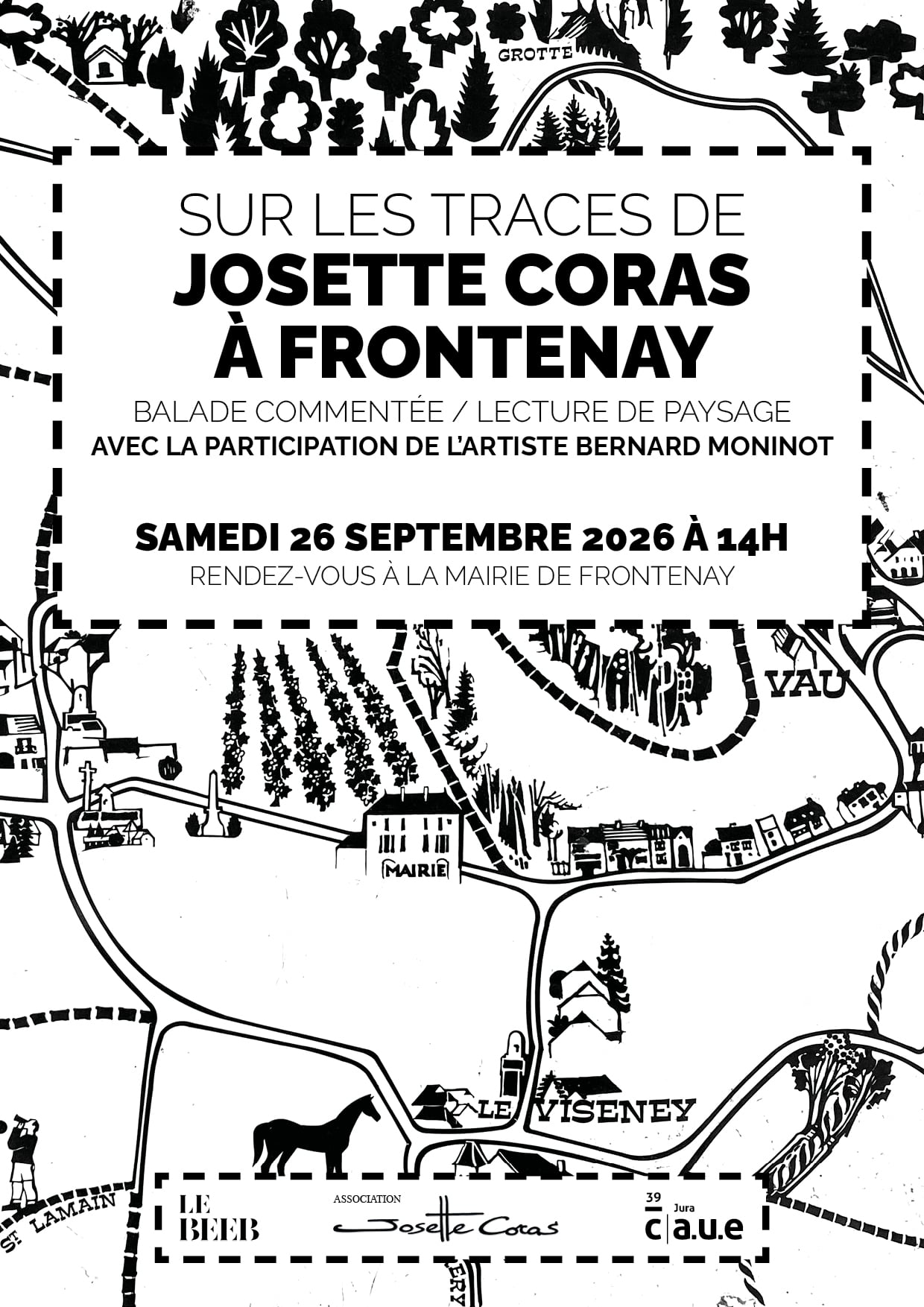 Sur les traces de Josette Coras à Frontenay