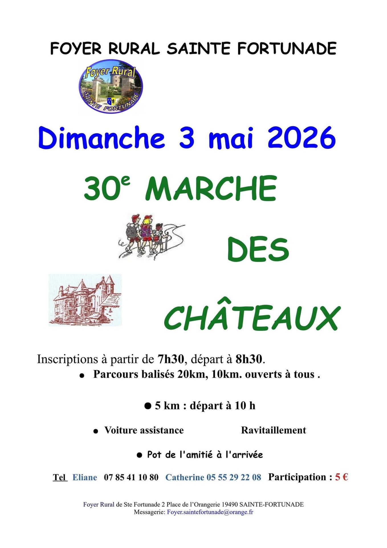 Marche des châteaux