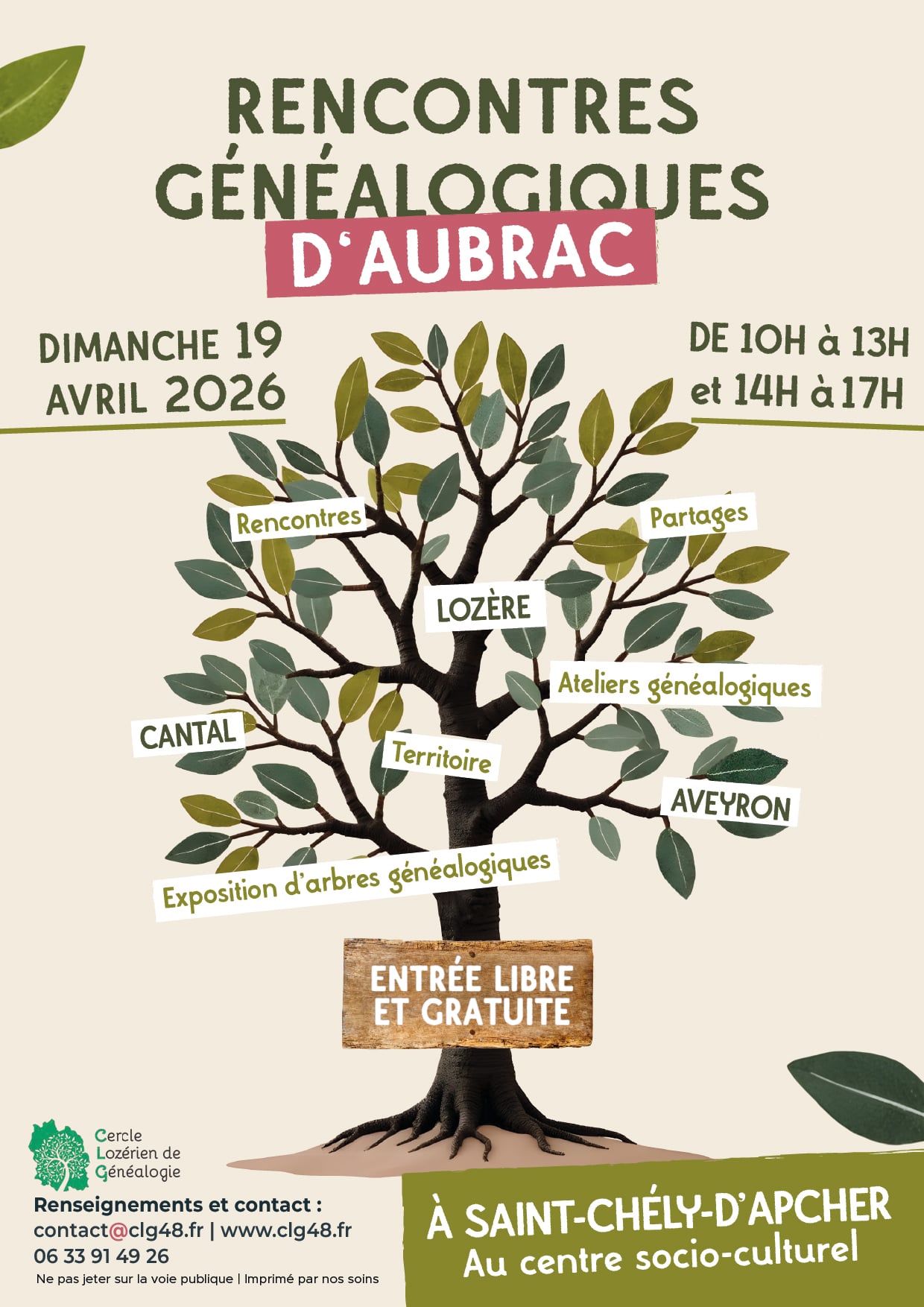 RENCONTRES GÉNÉALOGIQUES D’AUBRAC
