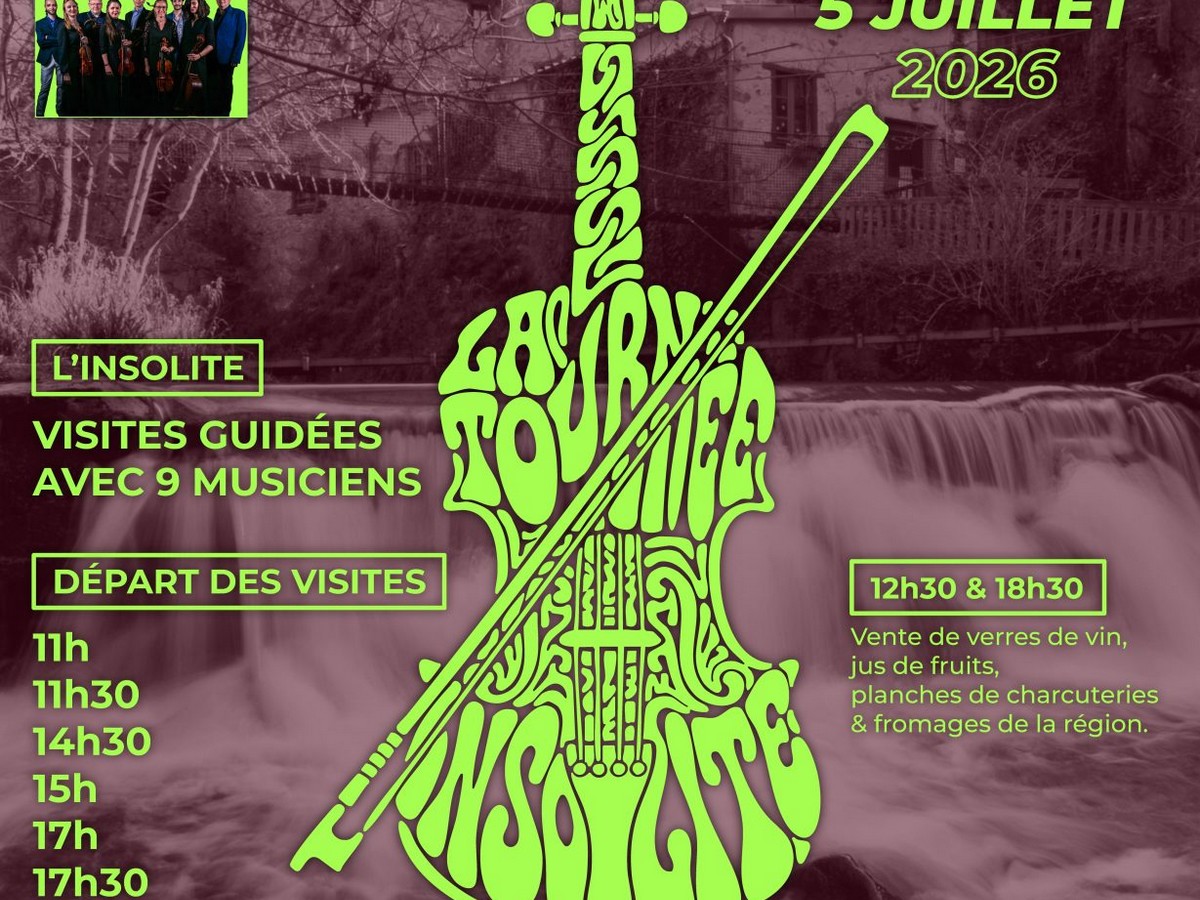LA TOURNÉE INSOLITE - VISITES GUIDÉES MUSICALES