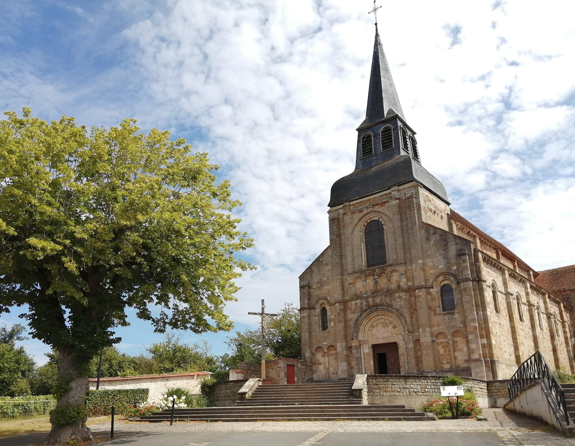 Visite de ville Châteaumeillant juillet