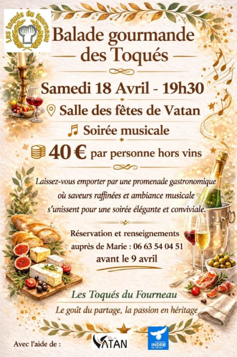 Balade gourmande des Toqués