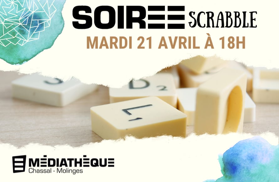 Médiathèque de Chassal-Molinges : Soirée Scrabble