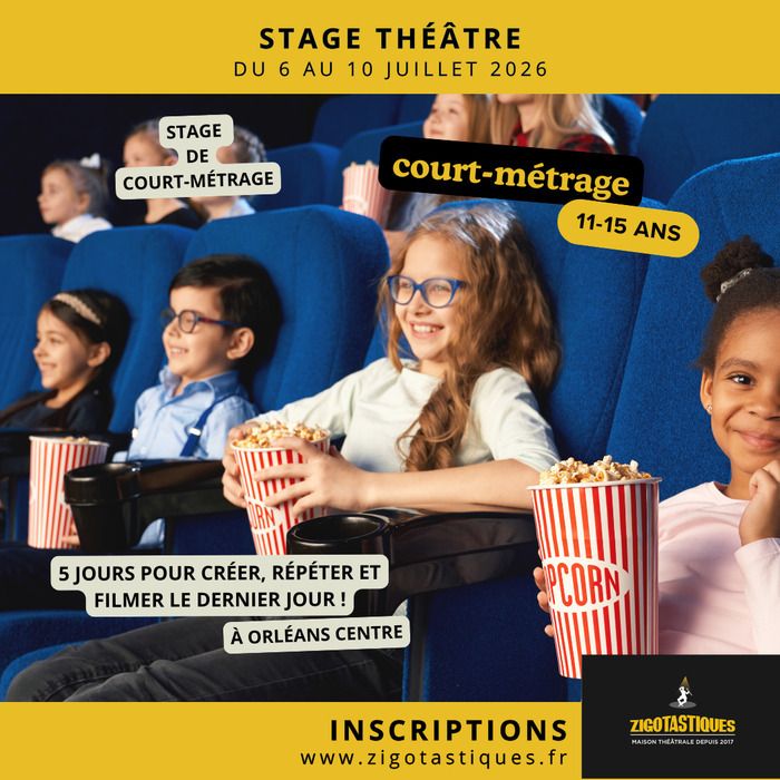Stage court métrage 11-15 ans