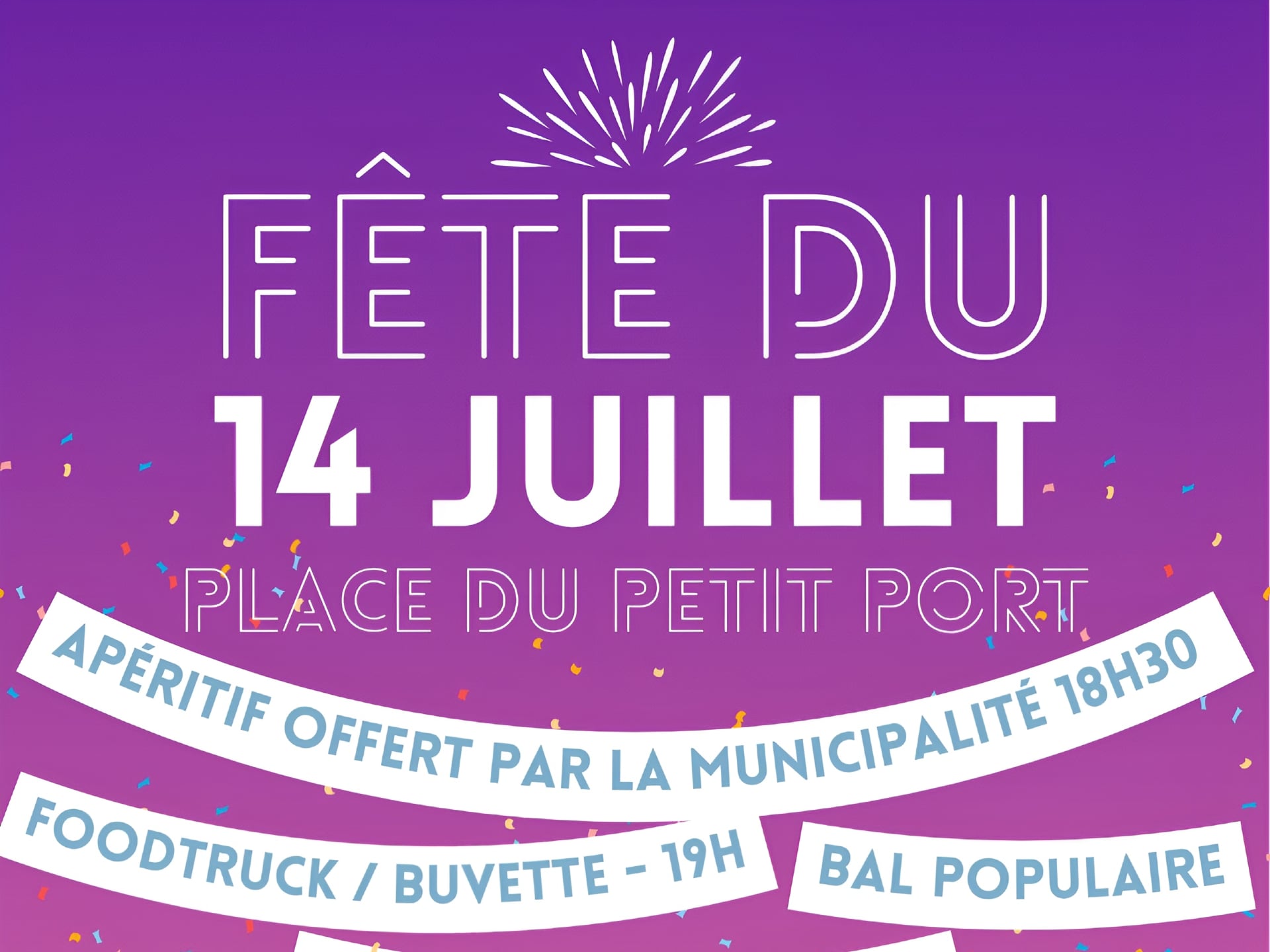 Cambes fête du 14 juillet