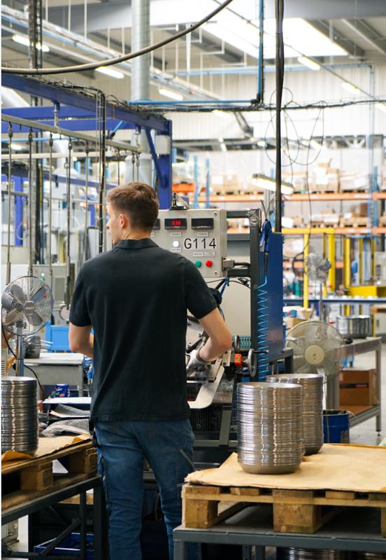Visite guidée de l'usine de Buyer