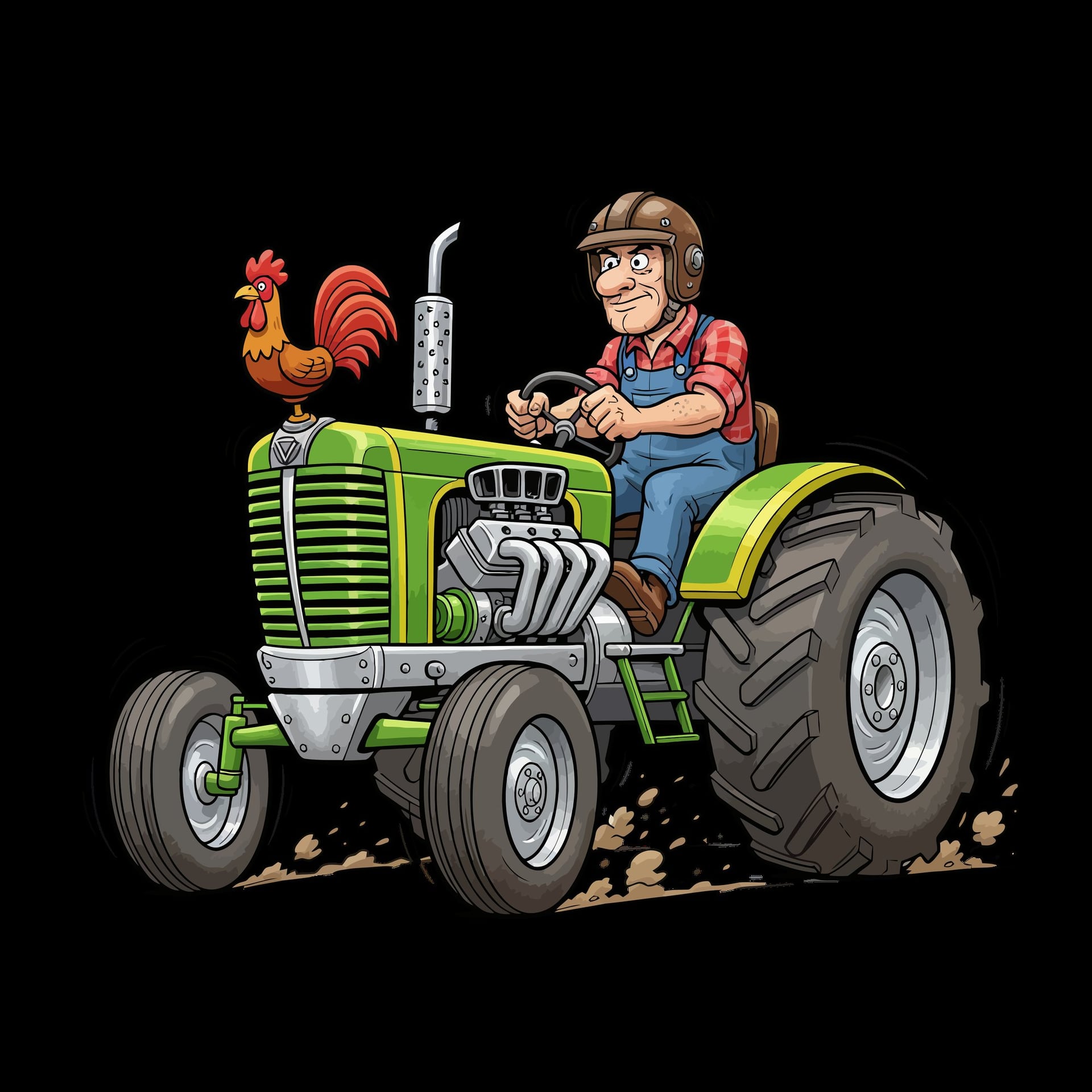 Fête annuelle - Démonstration de course de tracteur tondeuse