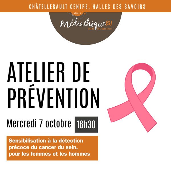 Octobre Rose : atelier de prévention