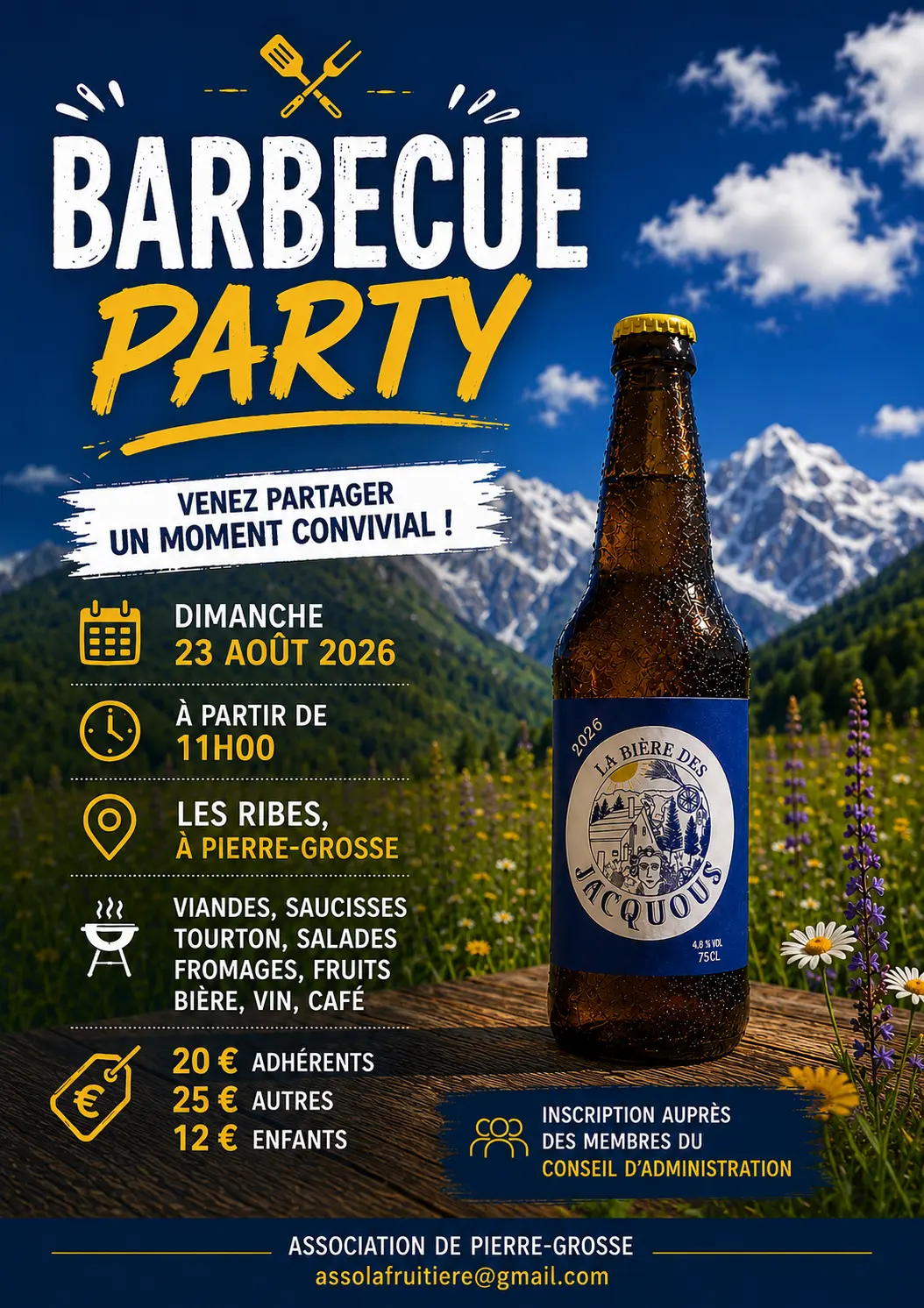 Barbecue géant des Ribes