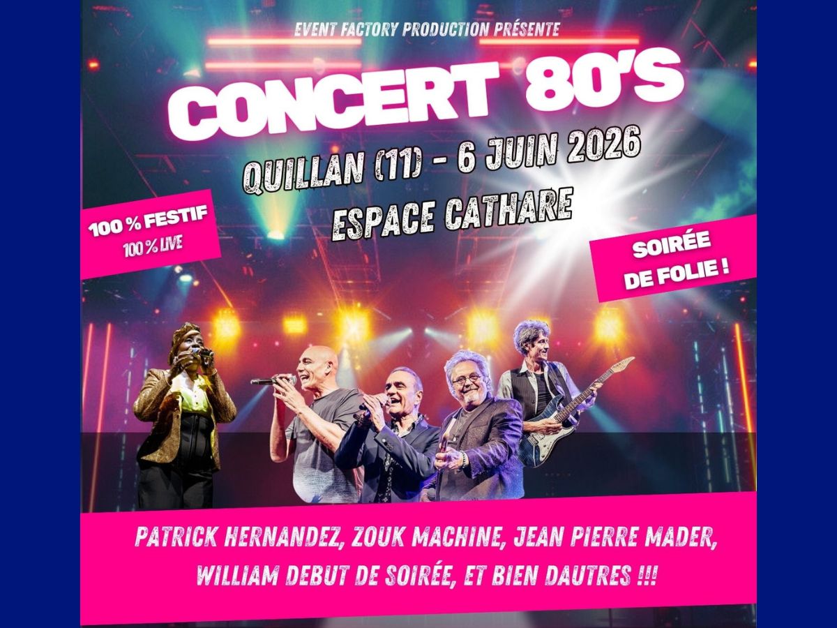 CONCERT 80’S LIVE TOUR