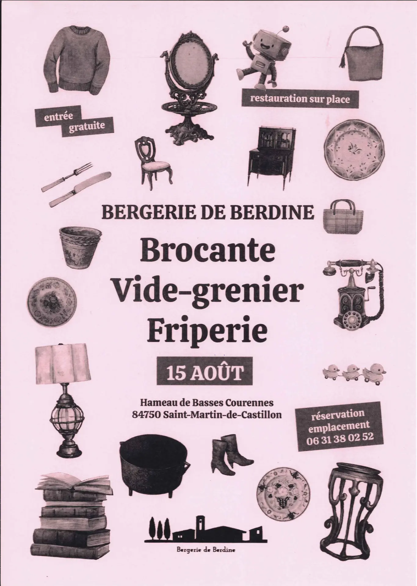 Brocante , vide-greniers et Friperie
