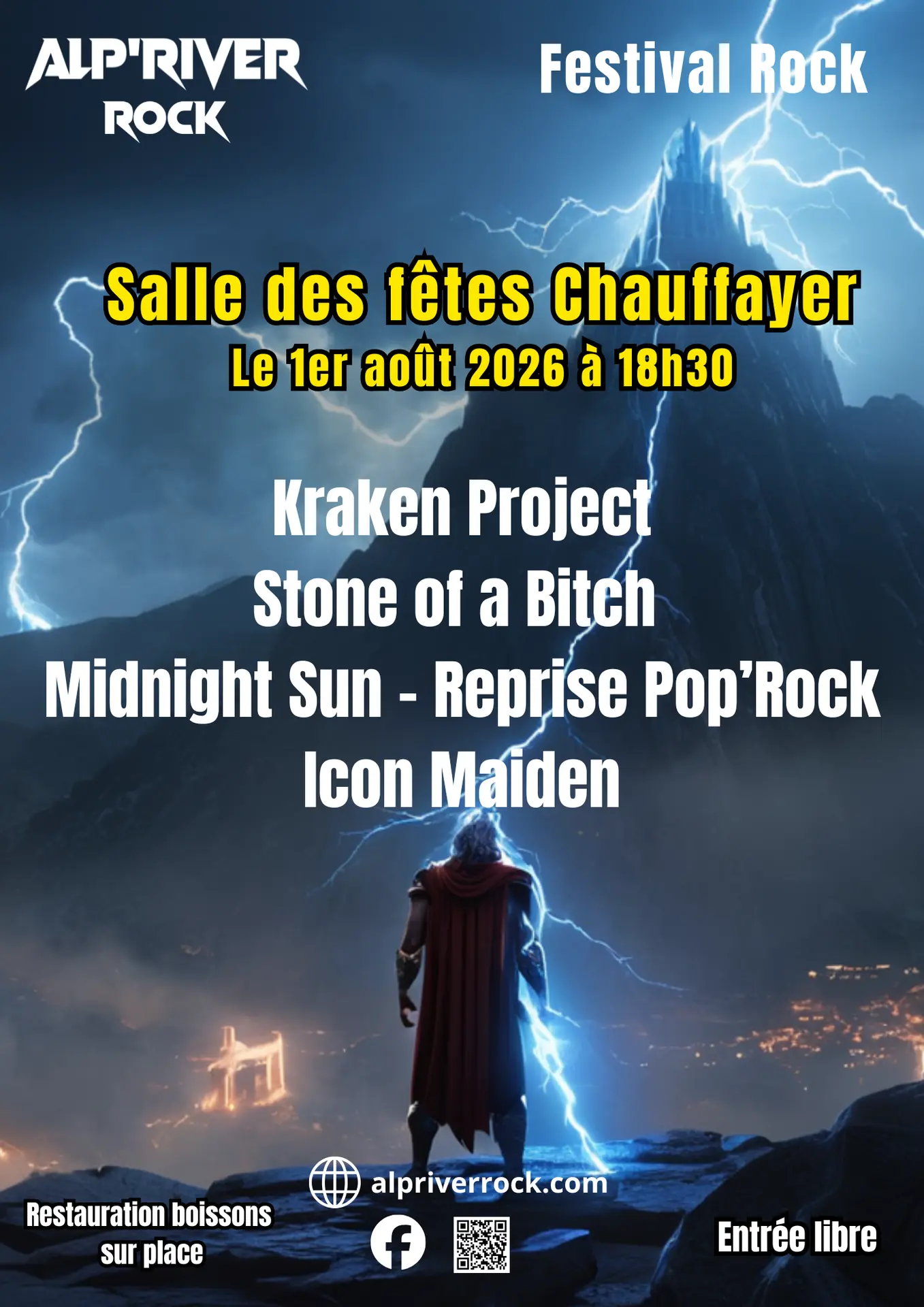 Festival Alp River Rock