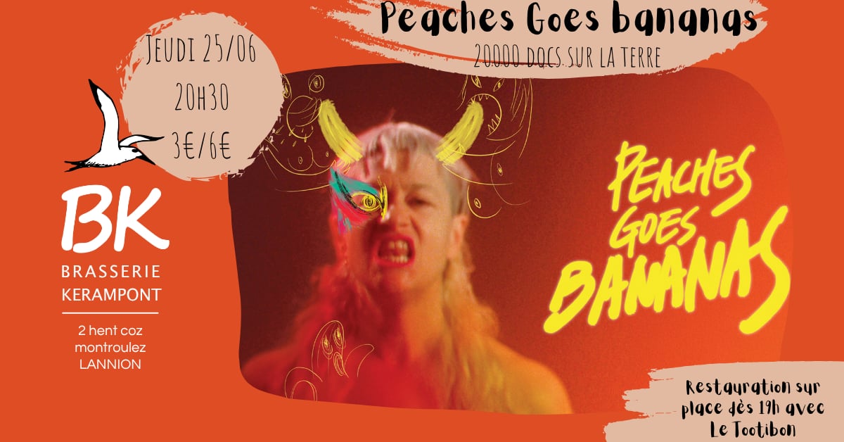 Peaches goes bananas – projection