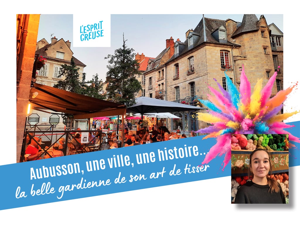 La visite d'Aubusson de Faustine - 21 juillet