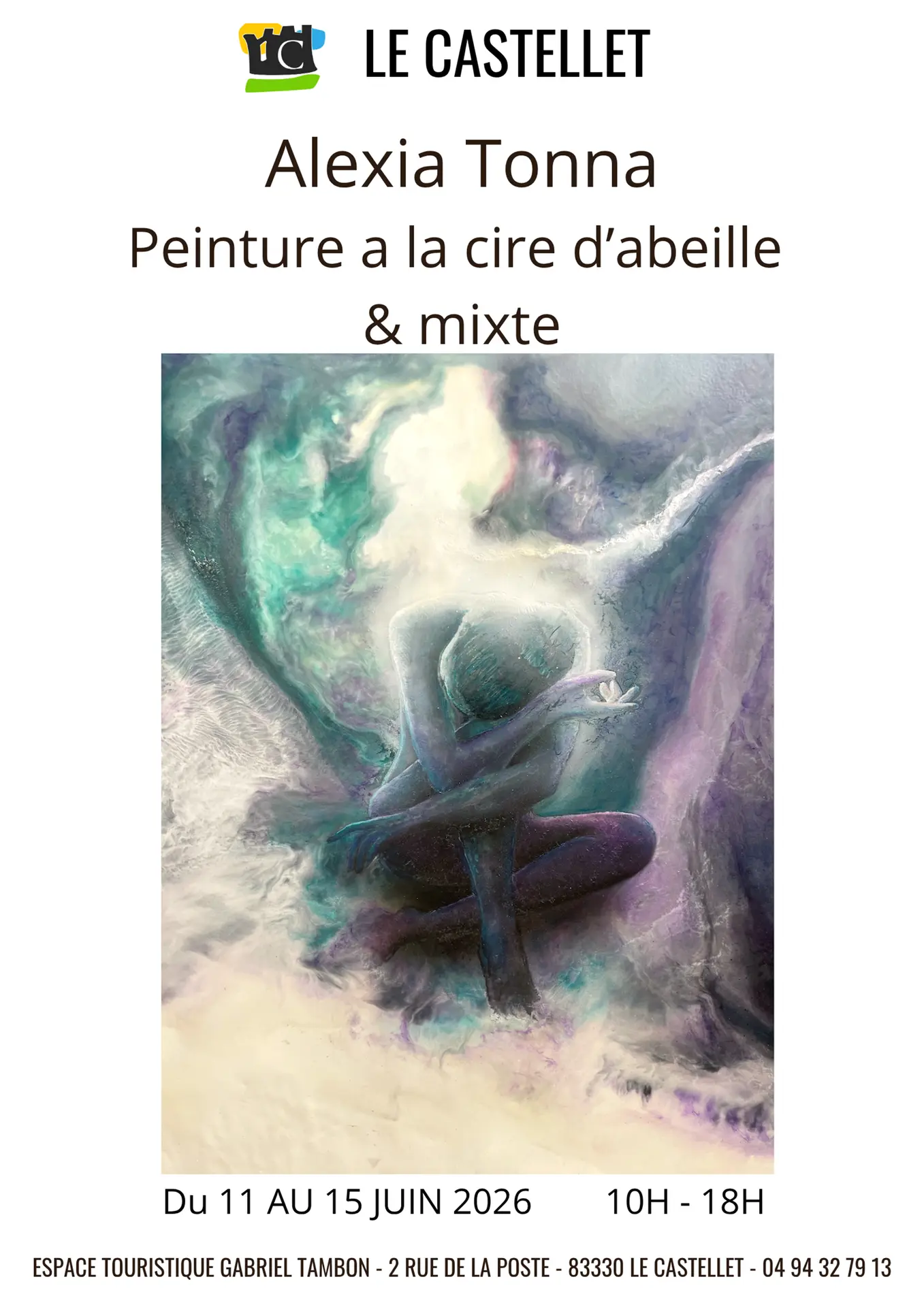 Peinture à la cire d’abeille & mixte