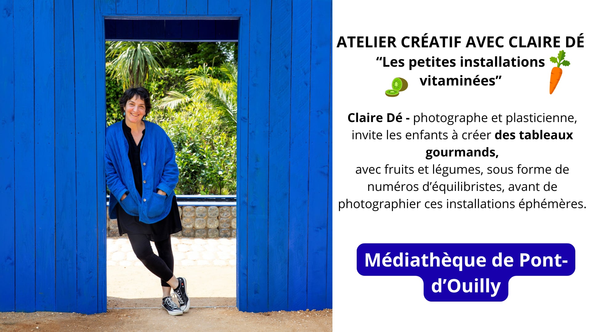 Atelier créatif "Les petites installations vitaminées"
