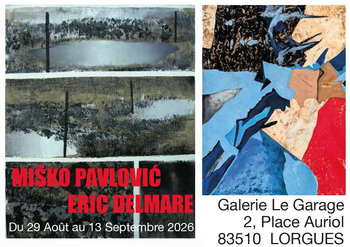 Exposition de Misko Pavlovic et Eric Delmare